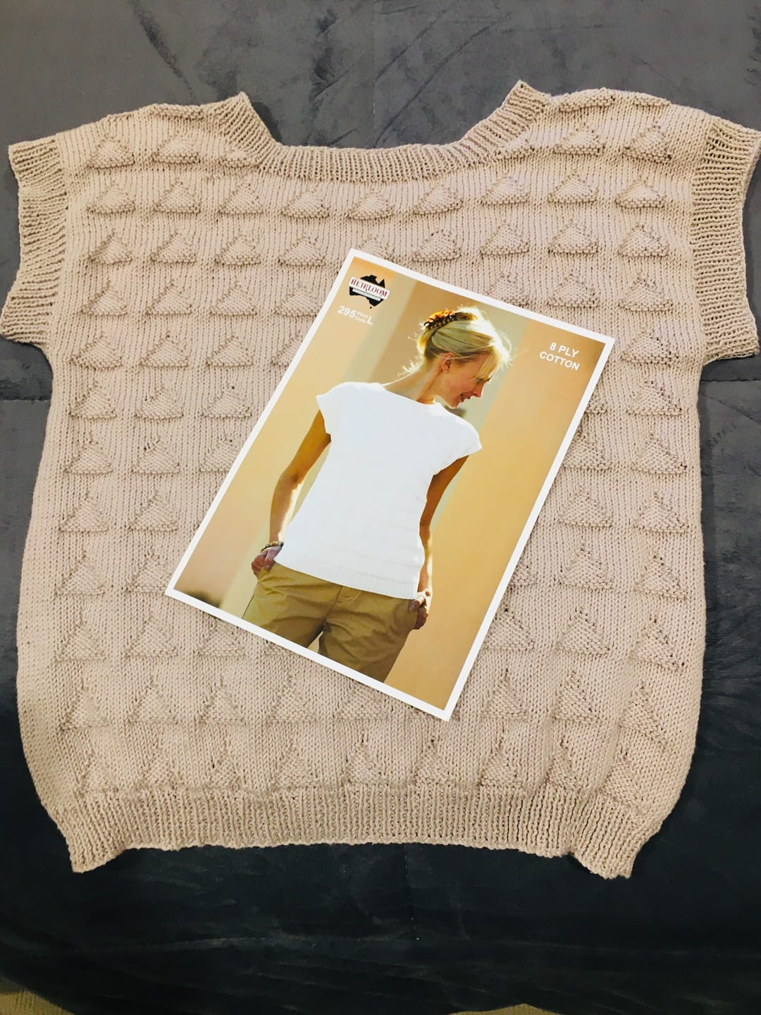 Customer photo review of Wren 8 ply Cotton Fiddlesticks