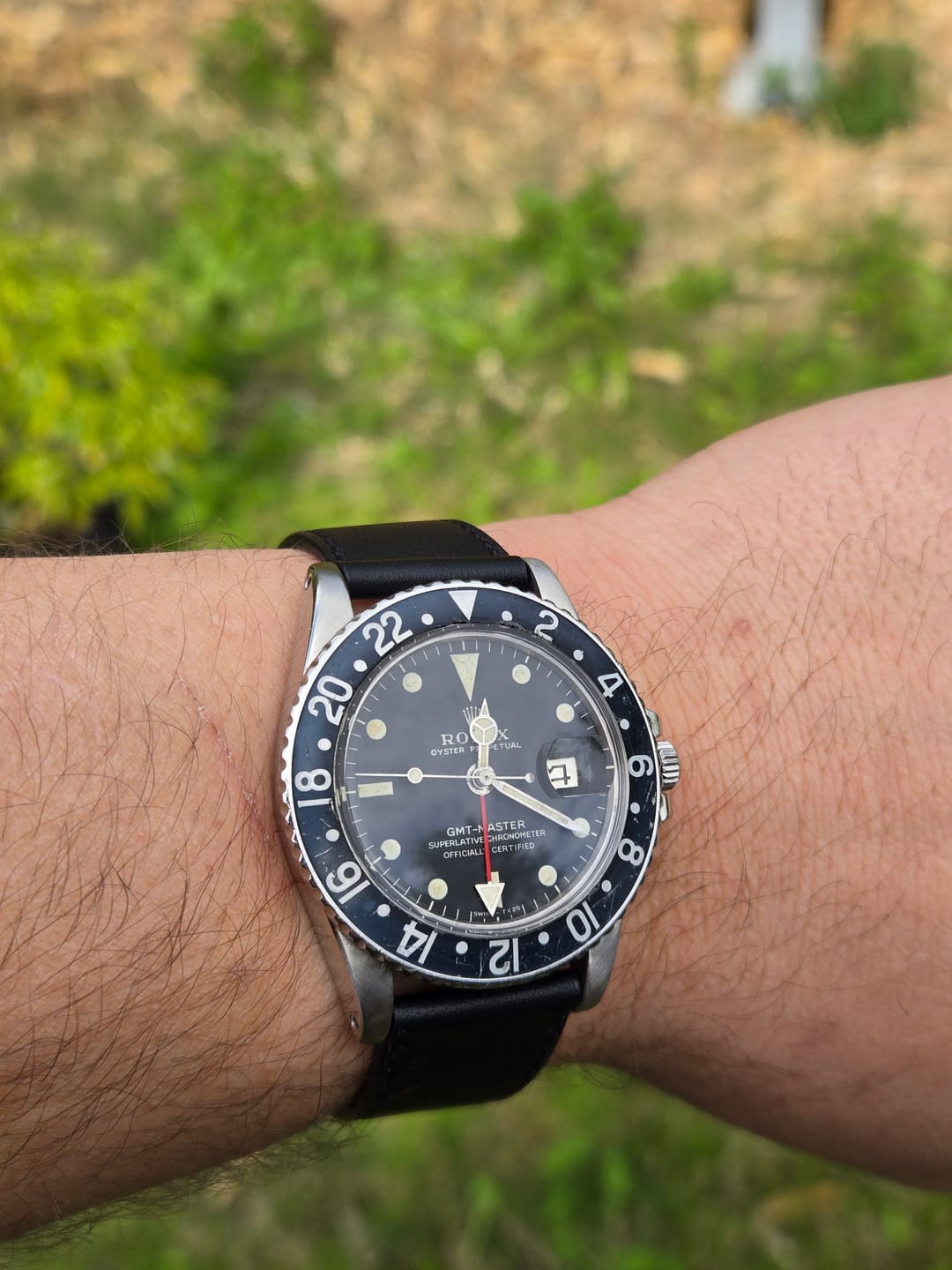 Customer photo review of Black Calfskin