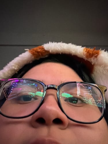 Customer photo review of Darion Eyeglasses