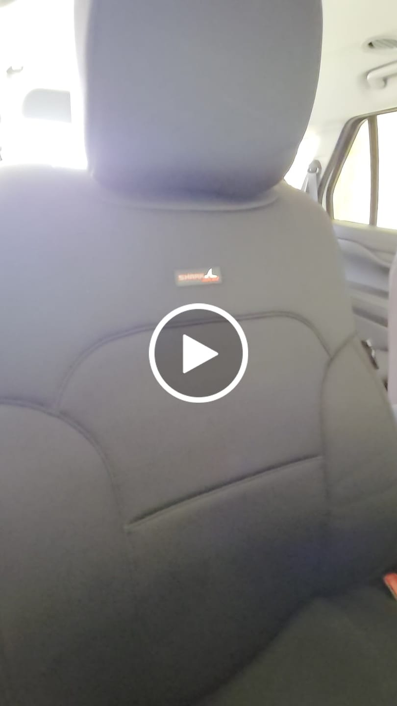 Customer video review of Sharkskin PLUS Neoprene Seat Covers for Ford Everest Next Gen July/2022 - ON