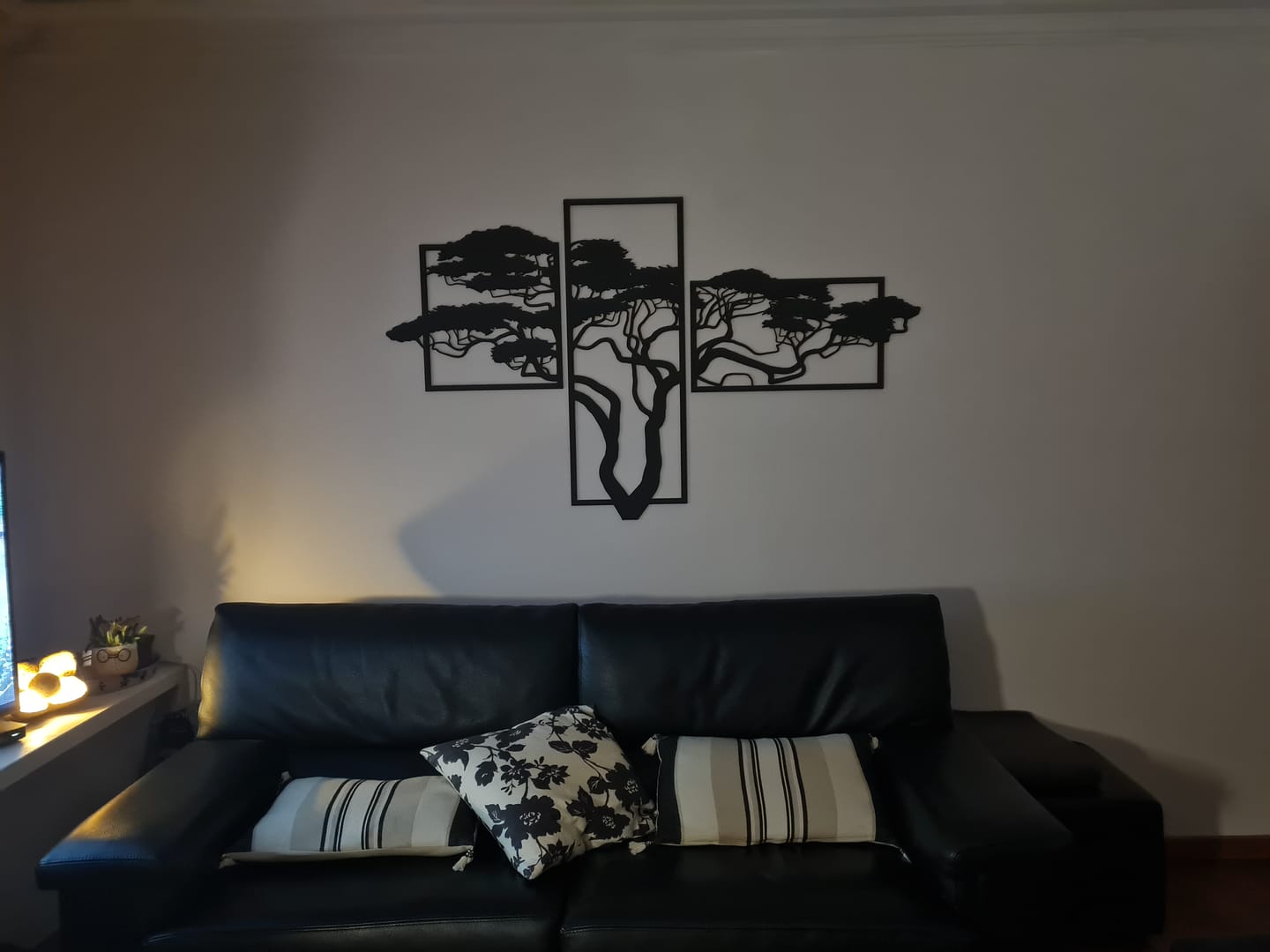 Customer photo review of Wanddecoratie | Acaciaboom 3-luik