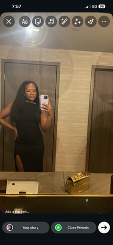 Customer photo review of CurlyMe 3 In 1 Half Wig Kinky Straight Glueless Install Half Wig With Draw-string Beginner Friendly