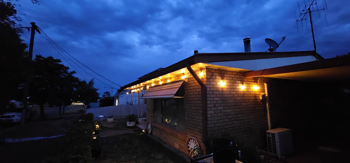Customer photo review of SolaGarden™ Festoon Lights