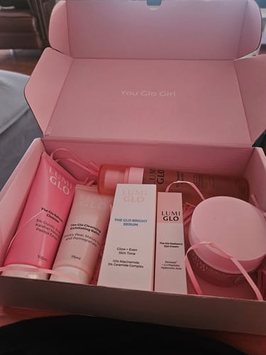 Customer photo review of Dewy Skin Bundle