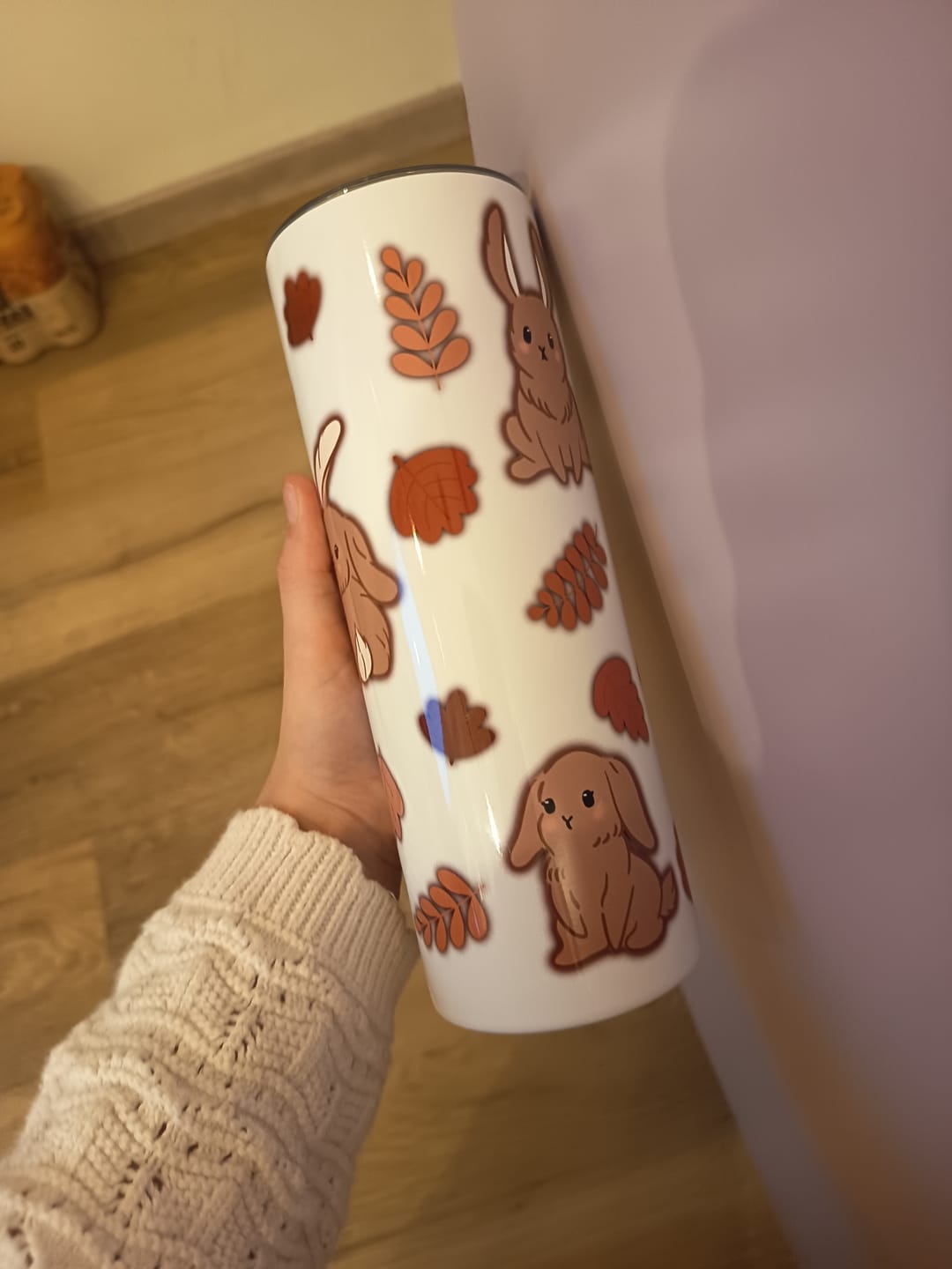 Customer photo review of Termo kelímek - Bunnies