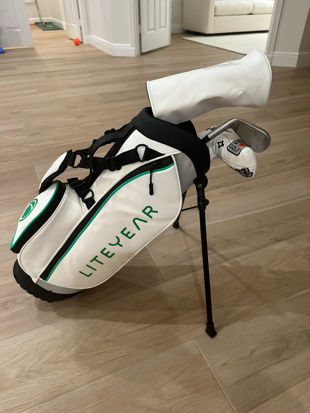 Customer photo review of ZERO GRVTY - Toddler Golf 3 Club & Bag Set - Ages 3-5