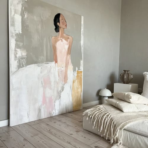 Customer photo review of People Canvas Art #PE166