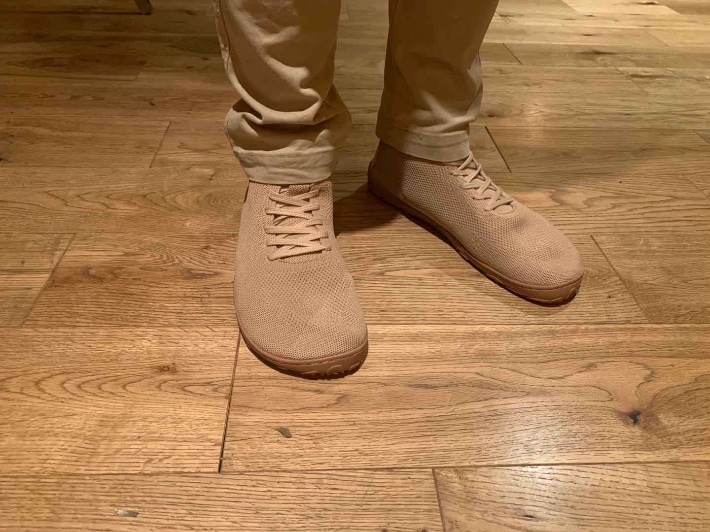 Customer photo review of Vaistoa Iloa Mid | Knitted Barefoot Sneakers