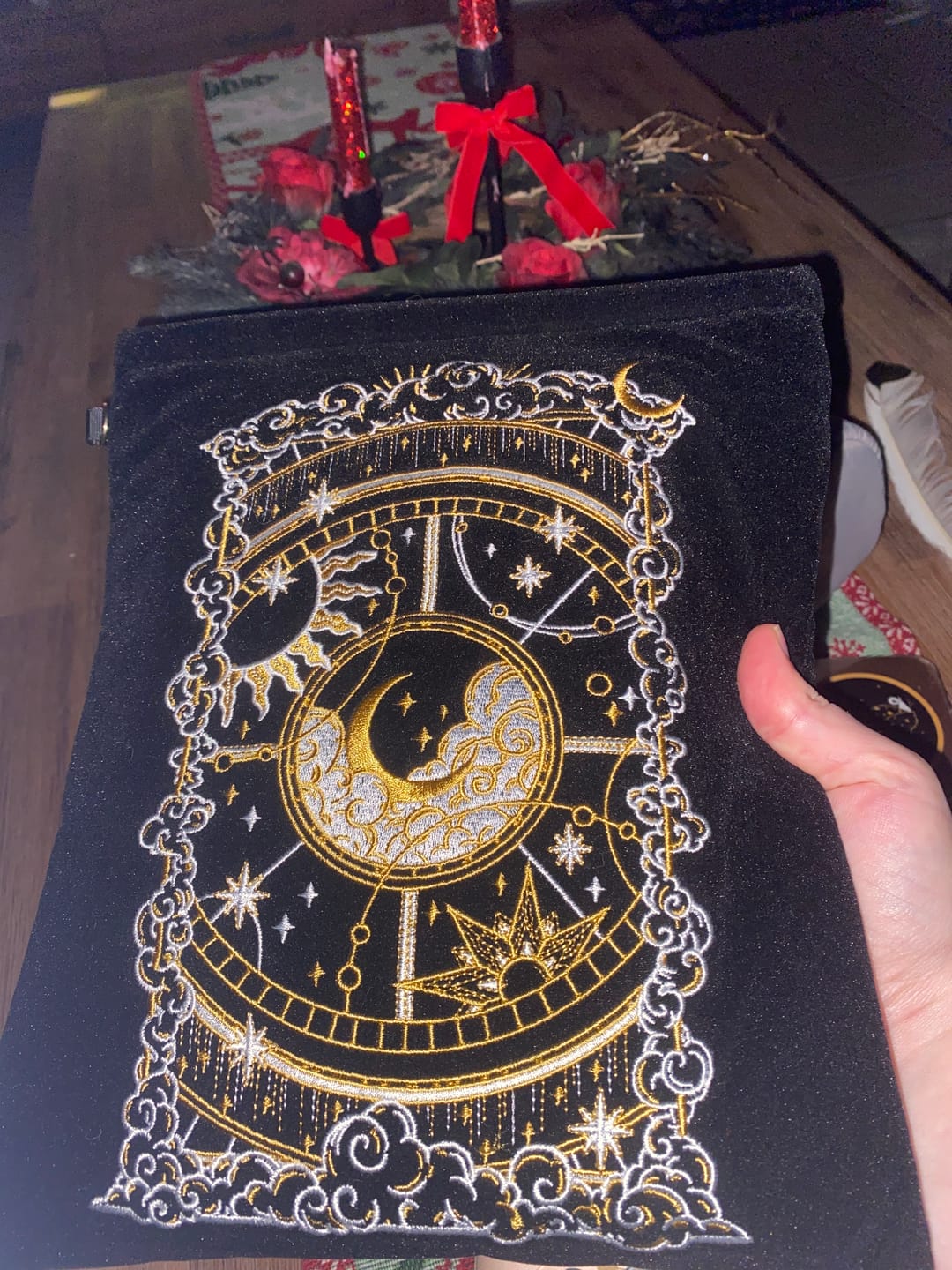 Customer photo review of Otherworldly Book Sleeve- Black