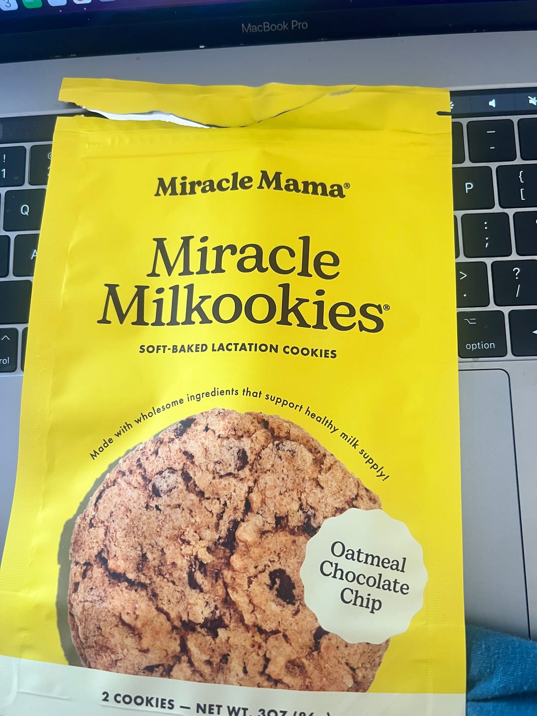 Customer photo review of Oatmeal Chocolate Chip Lactation Cookies