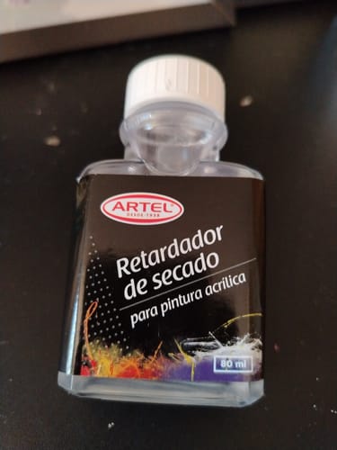 Customer photo review of Artel - Retardante de Secado para Pintura Acrílica 80 ml