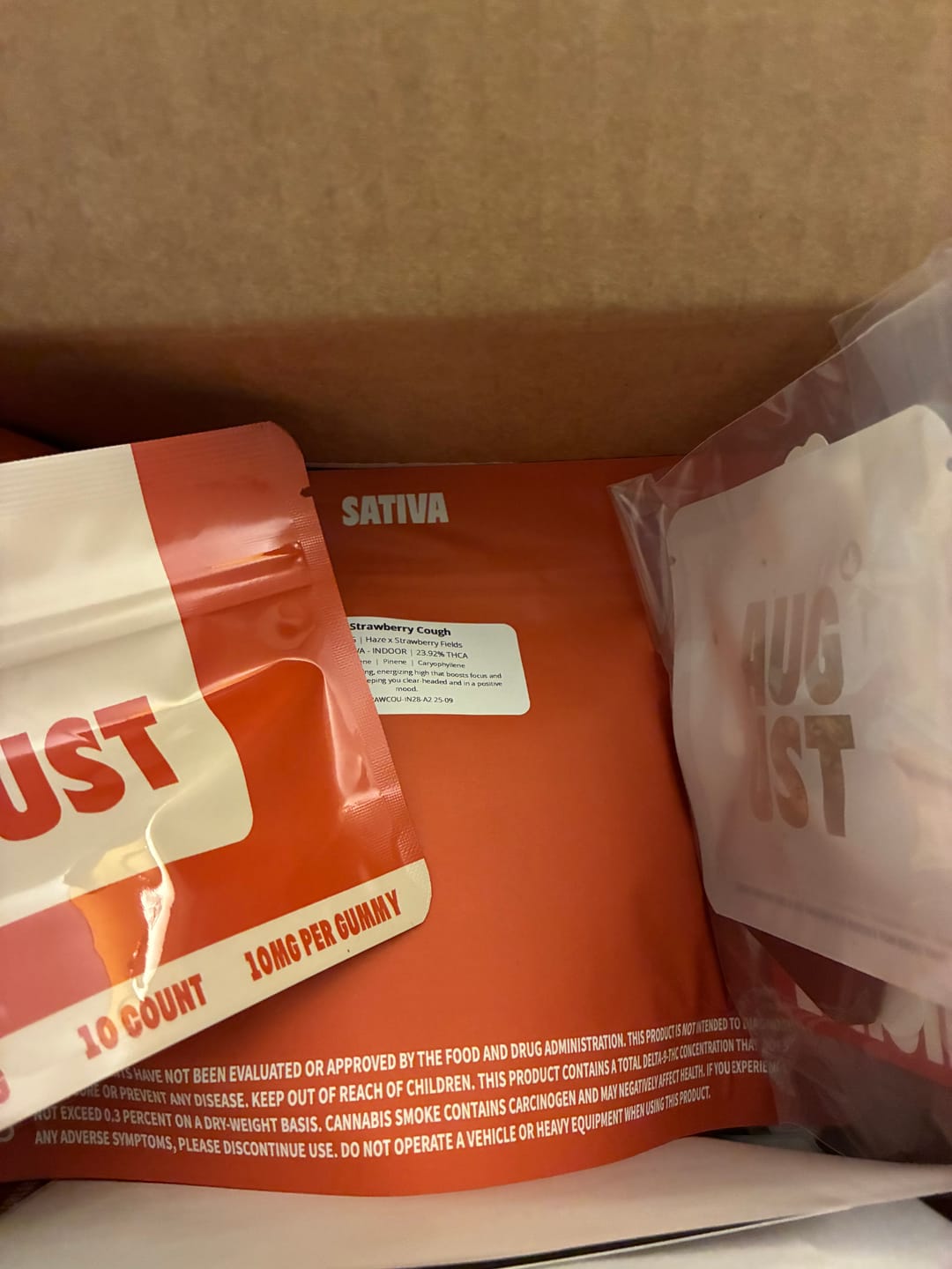 Customer photo review of THC Gummies