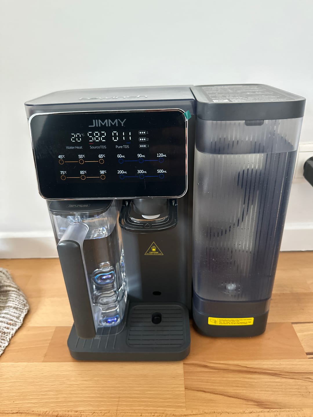 Customer photo review of R9 Countertop Reverse Osmosis Water Purifier