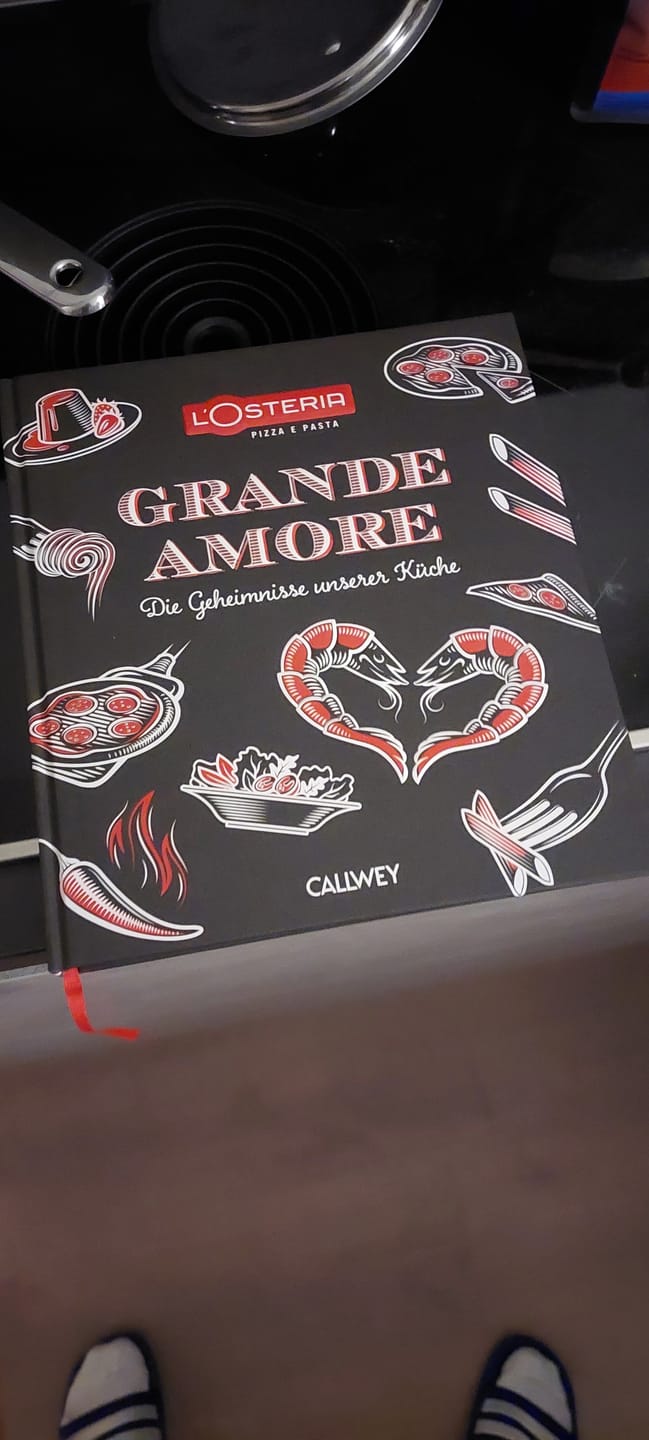 Customer photo review of L'Osteria Kochbuch Grande Amore