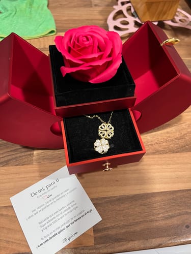 Customer photo review of Rosa Eternal Love - Especial Navidad 🌠 (Copia)