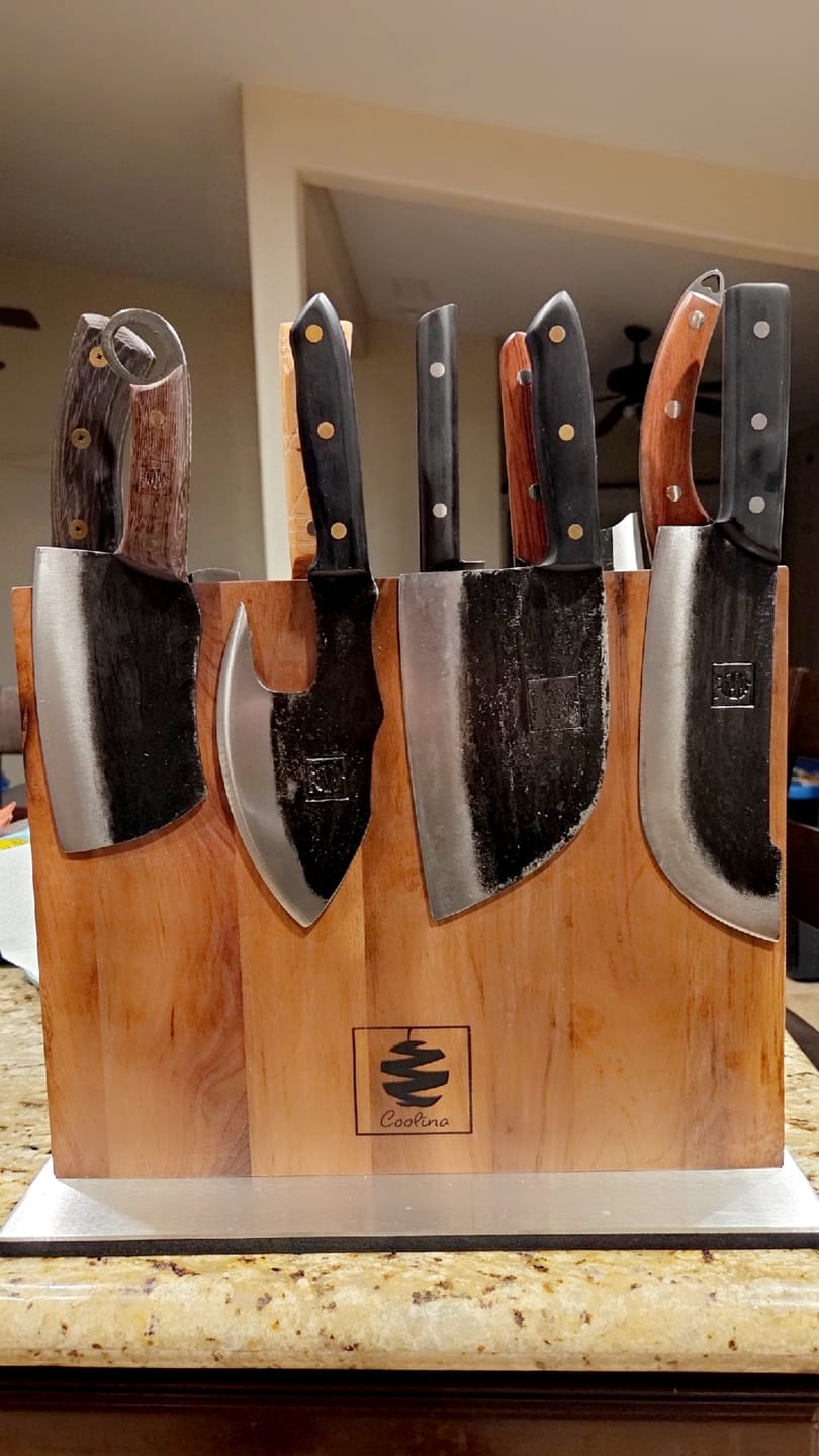 Customer photo review of Suratu 5.6" Mini Cleaver
