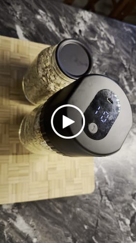 Customer video review of Mason Genie® Vacuum Sealer Kit