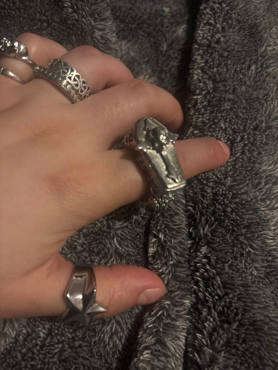 Customer photo review of DYT COFFIN RING