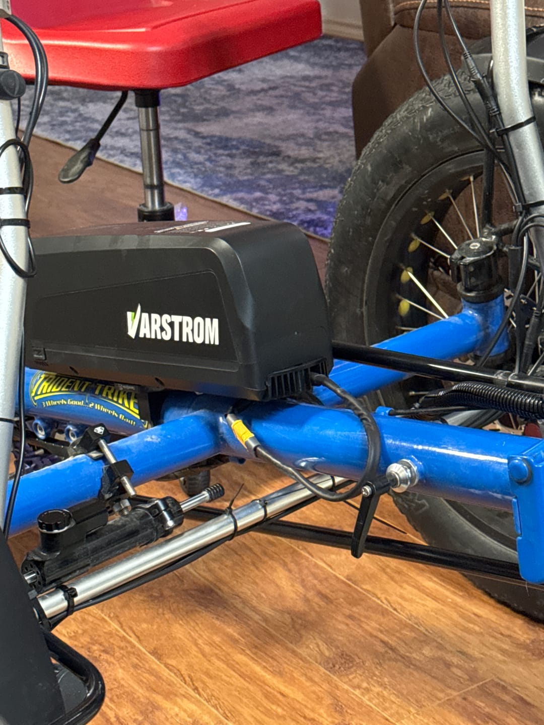 Customer photo review of Direct Attach Battery Mount (For Some Bikes & Trikes)