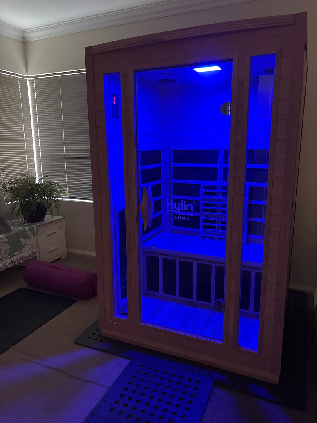 Customer photo review of Kylin Full Spectrum Low EMF Carbon Far Infrared Sauna 2 people - K8200 FS