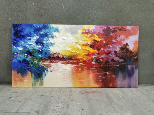 Customer review photo for Colorful Painting #CA022