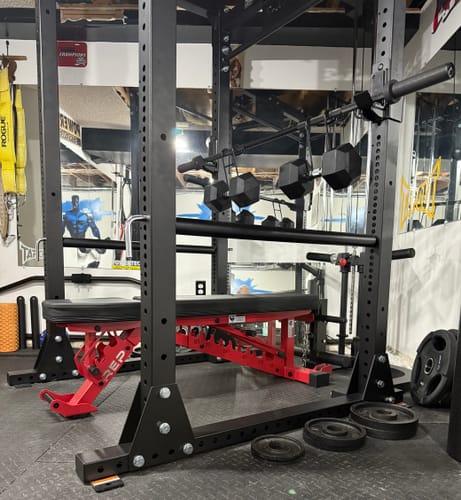 Customer photo review of Fitway Rubber Hex Dumbbell - 50lb