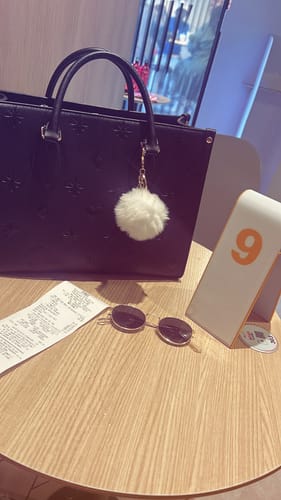 Customer photo review of The Carryall Icon Tote