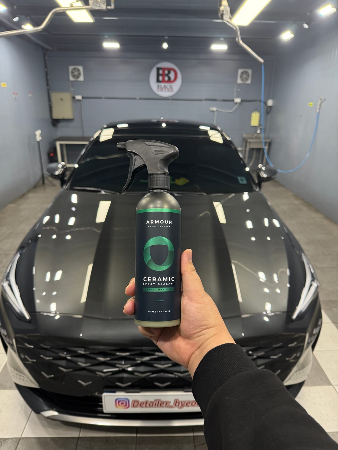 Customer photo review of Ceramic Spray Sealant