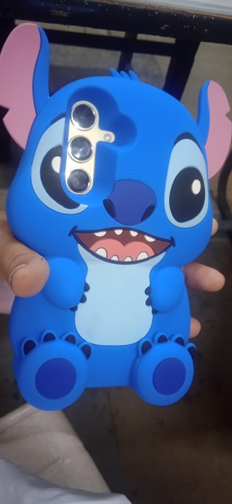 Customer photo review of 3D Stitch Samsung Rubber Silicone Case