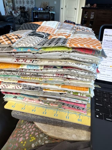 Customer photo review of Clearly Charming Pouch PDF Pattern