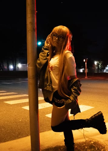 Customer photo review of All-purpose 80cm High Temperature Basic Wig