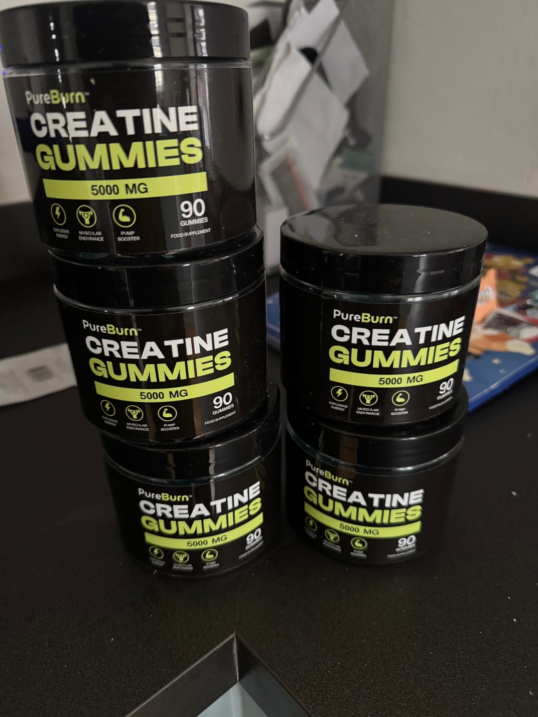 Customer photo review of Creatine Gummies