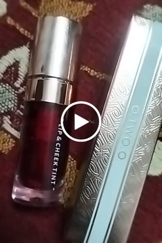 Customer video review of O.TWO.O HAUTE WATERY LIP AND CHEEK TINT