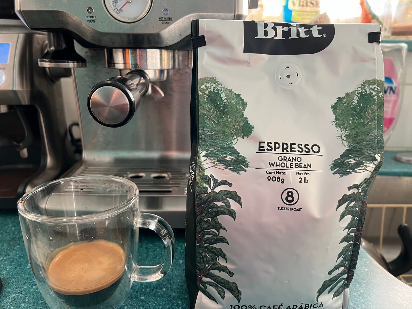 Customer photo review of COSTA RICAN ESPRESSO COFFEE 2LB