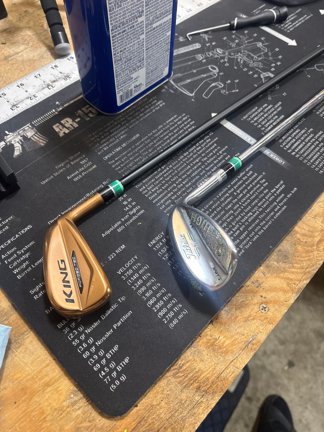 Customer photo review of Green Monochrome Series Golf Ferrule - Black Base