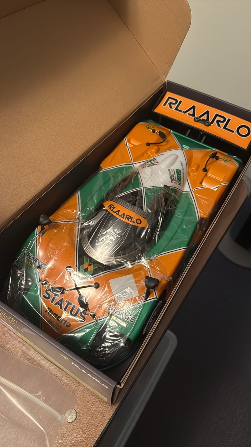 Customer photo review of Rlaarlo 1/10 Metal Version On-Road Cars AK-787 Roller(Without Electric Parts)