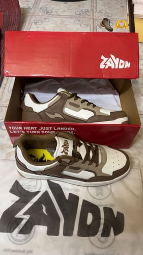 Customer photo review of COOPER Beige Brown