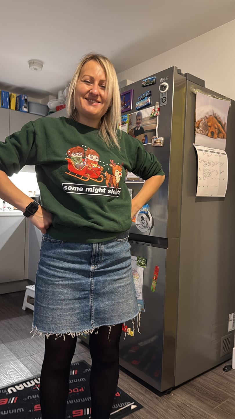 Customer photo review of SOME MIGHT SLEIGH