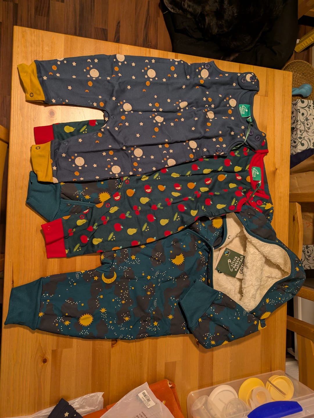 Customer photo review of Over The Moon Everyday Dungarees