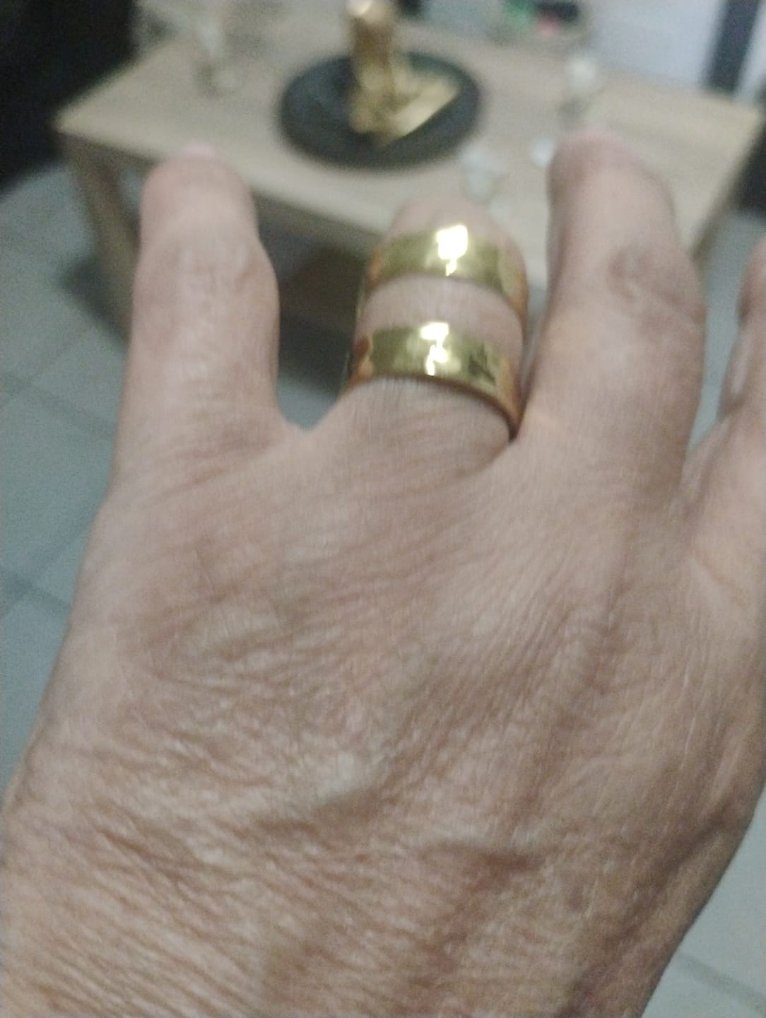 Customer photo review of Anillo Doble