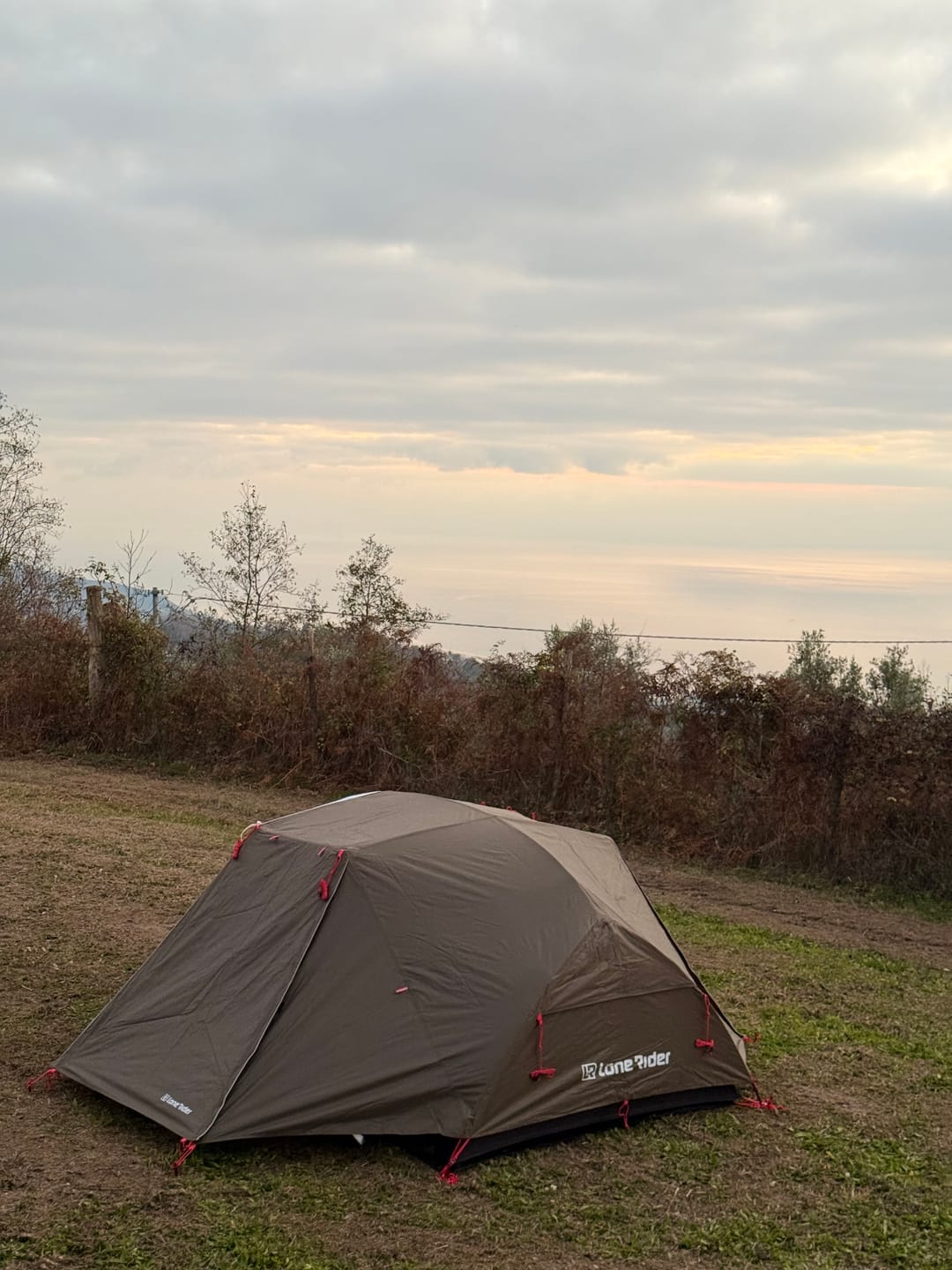 Customer photo review of ADVTent - Adventure Motorcycle Tent