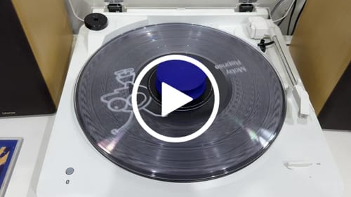 Customer video review of Vinyl Record Weight Stabilizer – 750g