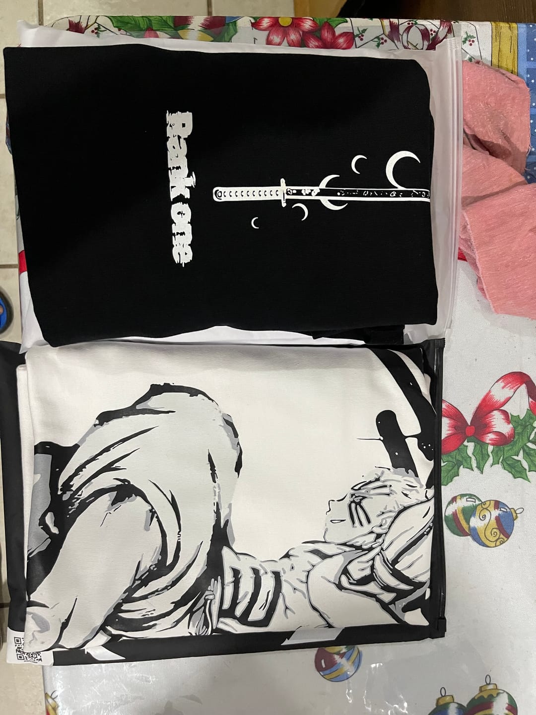 Customer photo review of Drop-03 Playera oversize - Kimetsu No Yaiba •Kokushibo•