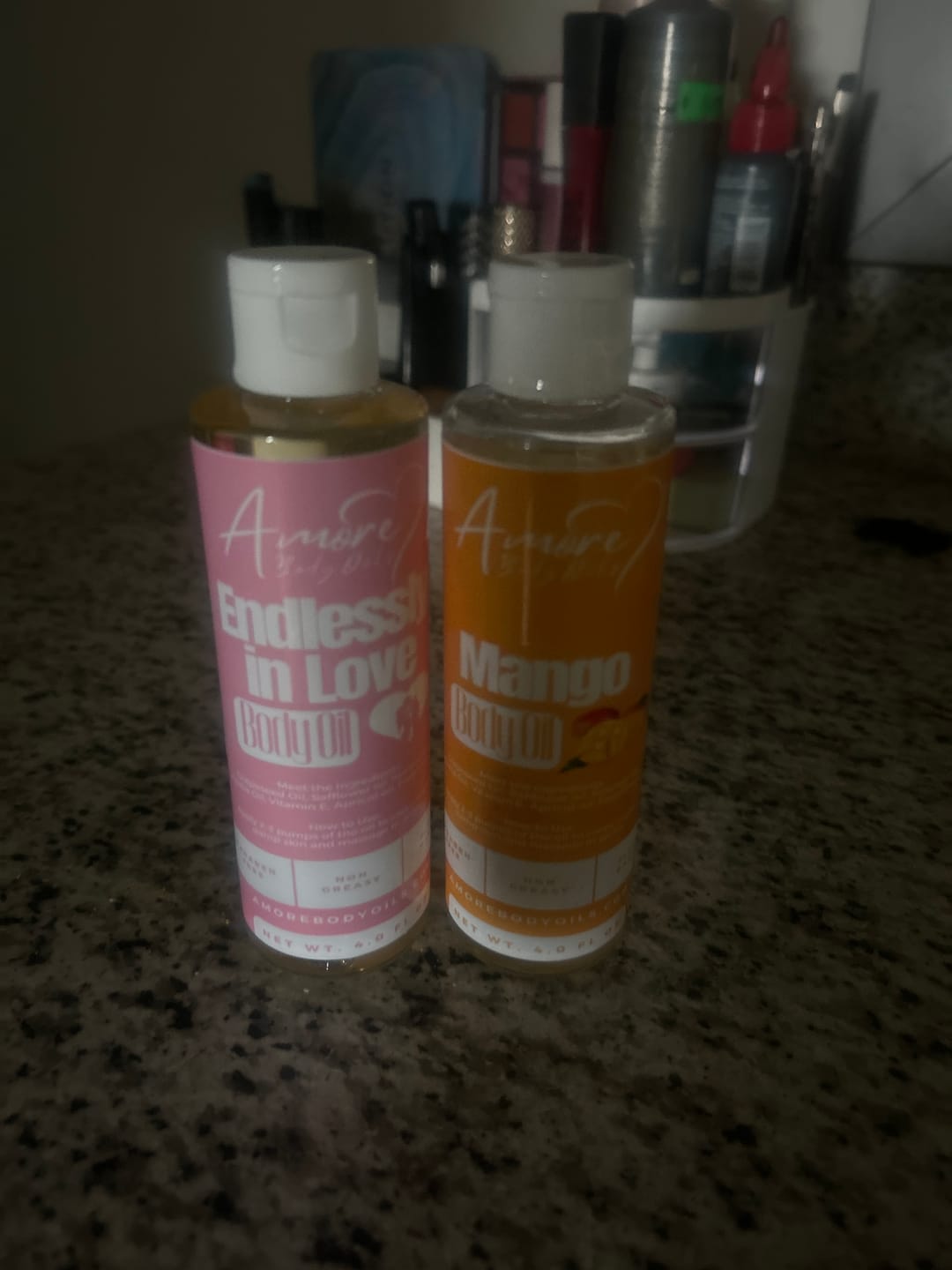 Customer photo review of Mango - Body Oil - Limited Edition