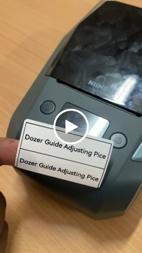 Customer video review of Thermal Transfer Label Printer Labels for M2, M3