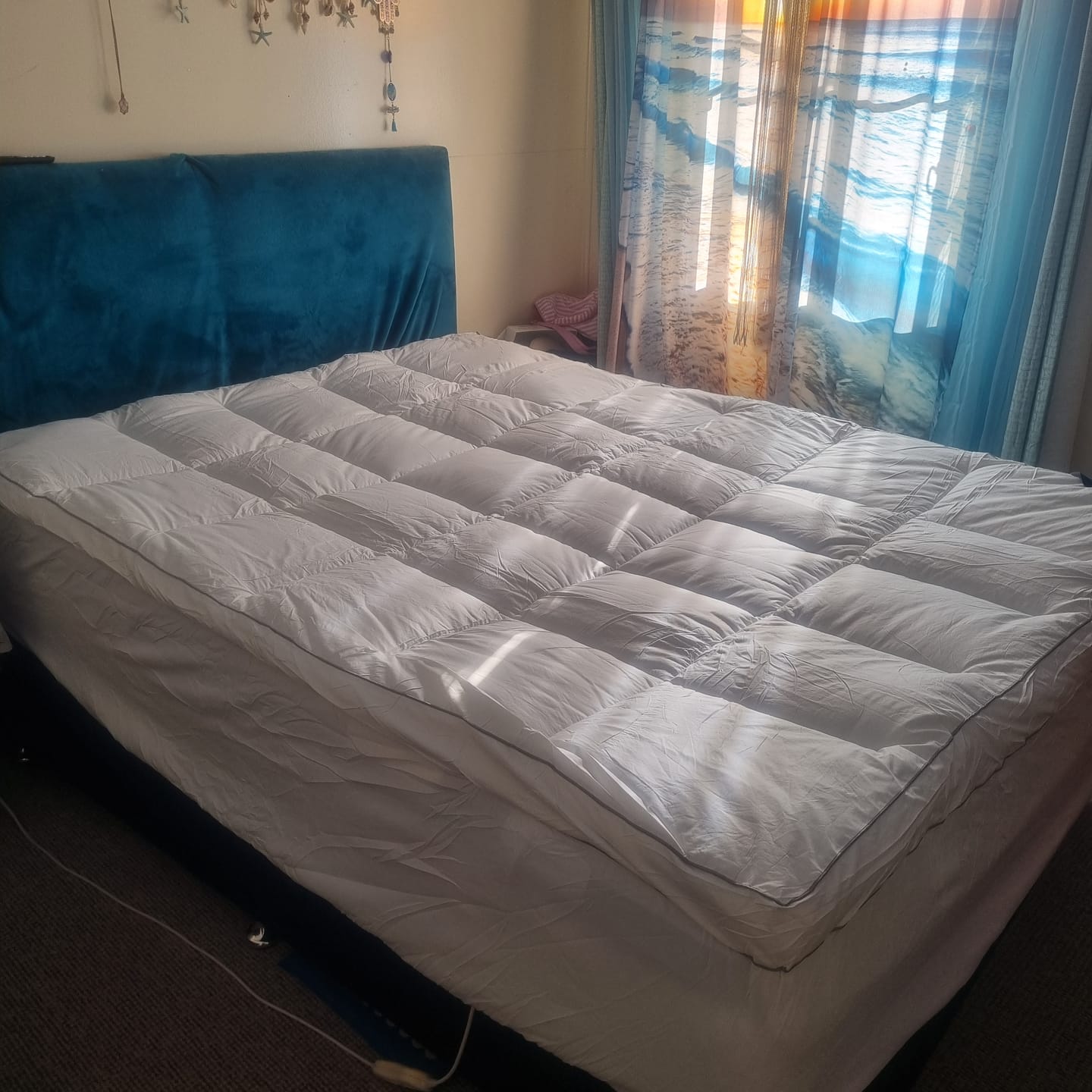 Customer photo review of Muscle Mat Luxury Mattress Topper