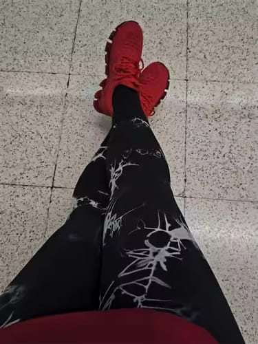 Customer photo review of High Waist Push Up Leggings