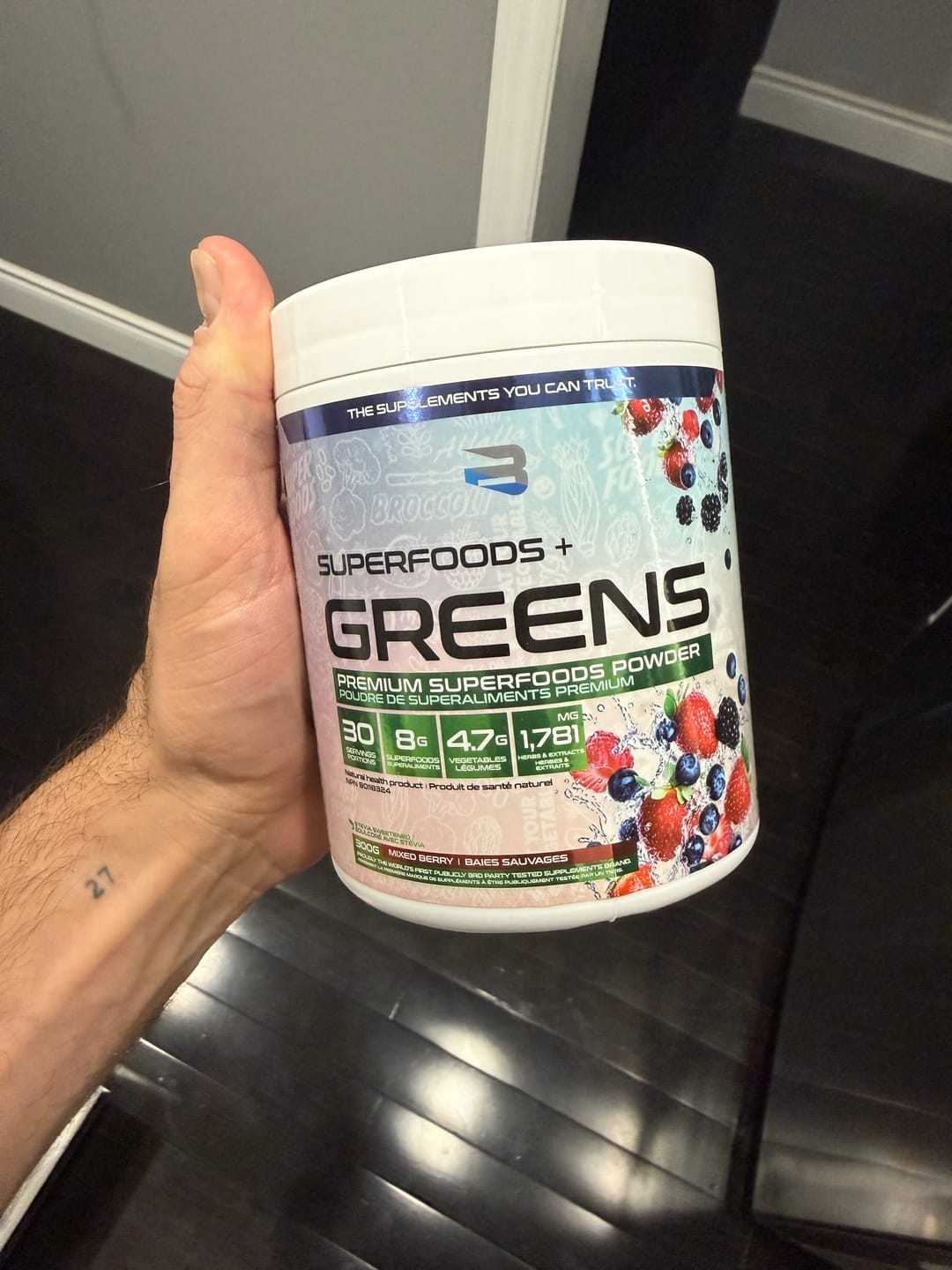Customer photo review of Superfoods + Greens