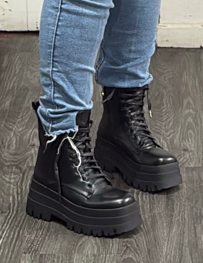 Customer photo review of Combat Bratz Boots