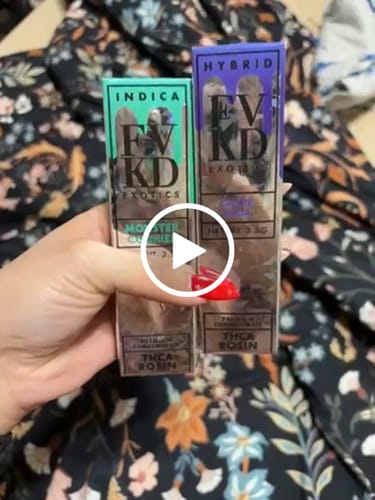 Customer video review of FVKD EXOTICS THCA ROSIN DISPOSABLE | 3.5G , III